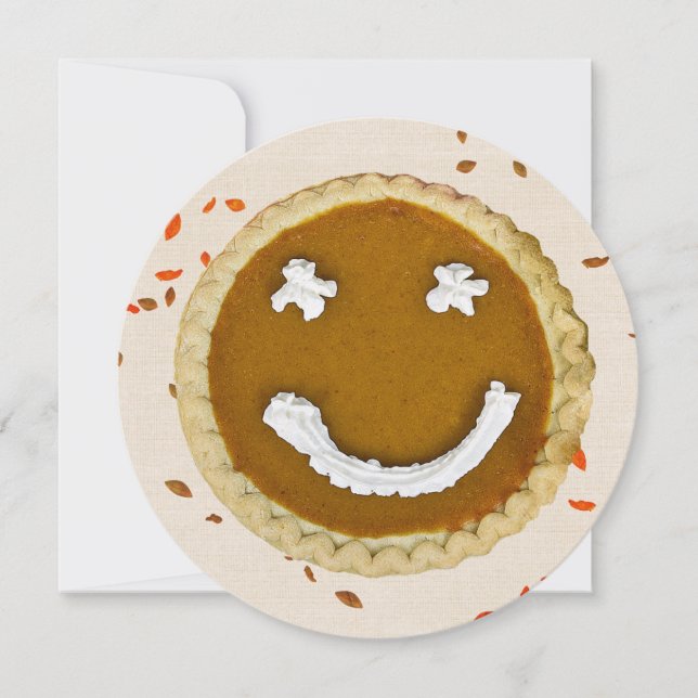 Convite para Jantar de Ação de Graças (Frente)