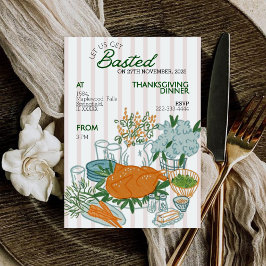 Convite para Jantar de Ação de Graças: Vamos nos L