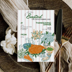 Convite para Jantar de Ação de Graças: Vamos nos L