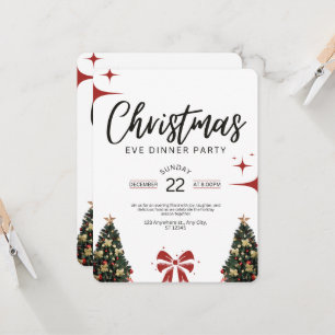 Convite para Jantar de Véspera de Natal