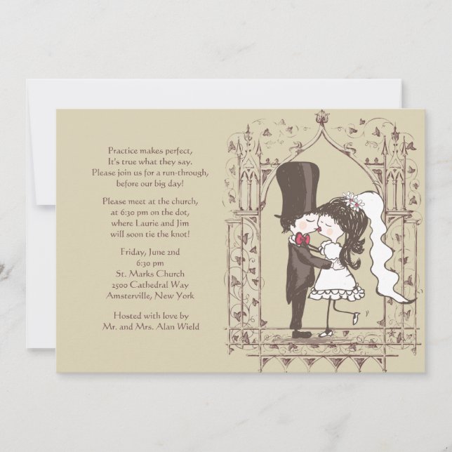 Convite para Janto de Ensaio de Casais de Beijing (Frente)