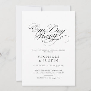 Convite para Janto de Ensaio de Casamento Chic Ele