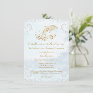Convite para Janto de Ensaio de Casamento de Golfi