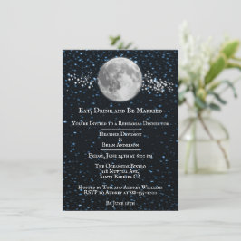 Convite para Janto de Ensaio de Casamento Lunar