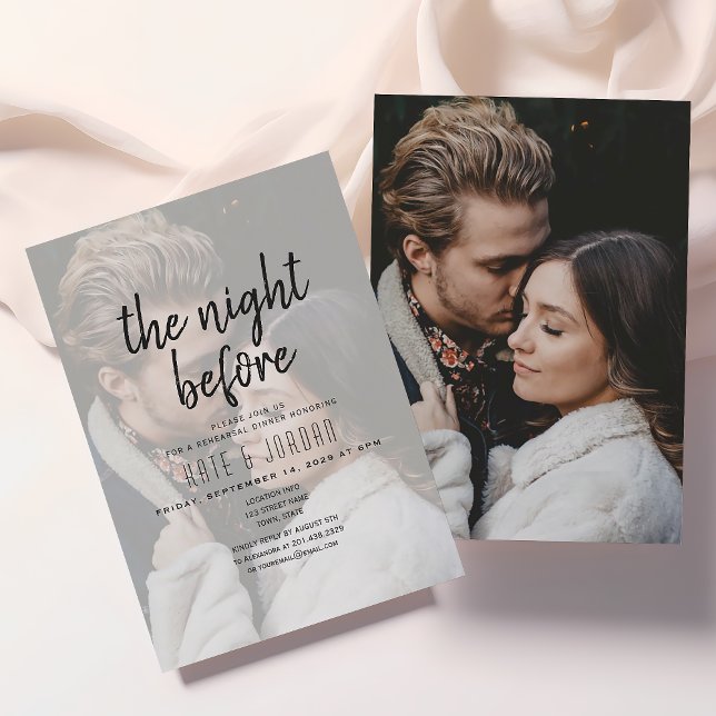 Convite para Janto de ensaio de fotografias modern (Criador carregado)