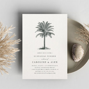 Convite para Janto de ensaio de Havana Palm