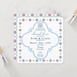 Convite para Janto de ensaio Elegant Fiesta