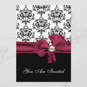 Convite para Janto de ensaio em preto-e-branco