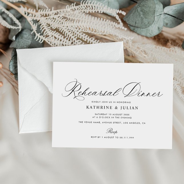 Convite para janto de ensaio para caligrafia negra (Criador carregado)