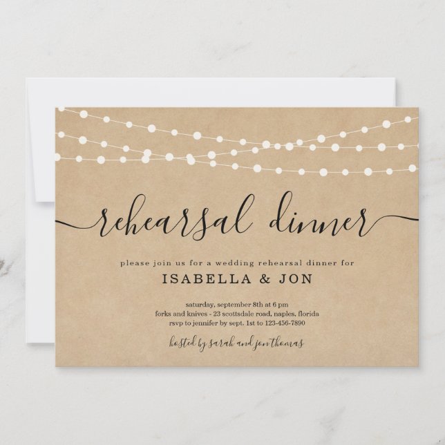 Convite para Janto de ensaio russo (Frente)