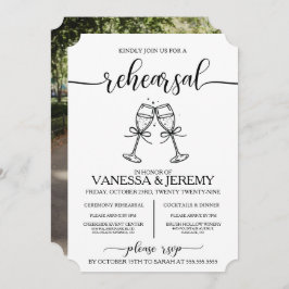 Convite para Janto de Ensaios de Bebidas e Arcos