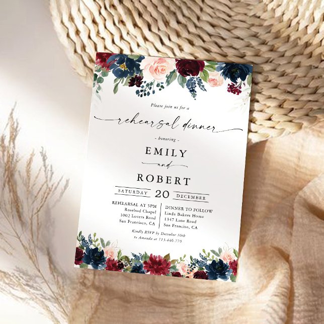 Convite para Janto de Ensaios de Burgúndia e Marin (Criador carregado)