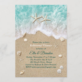 Convite para Janto de Ensaios de Praia e Peixes Es