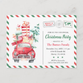 Convite para Janto de Férias de Caminhão de Natal