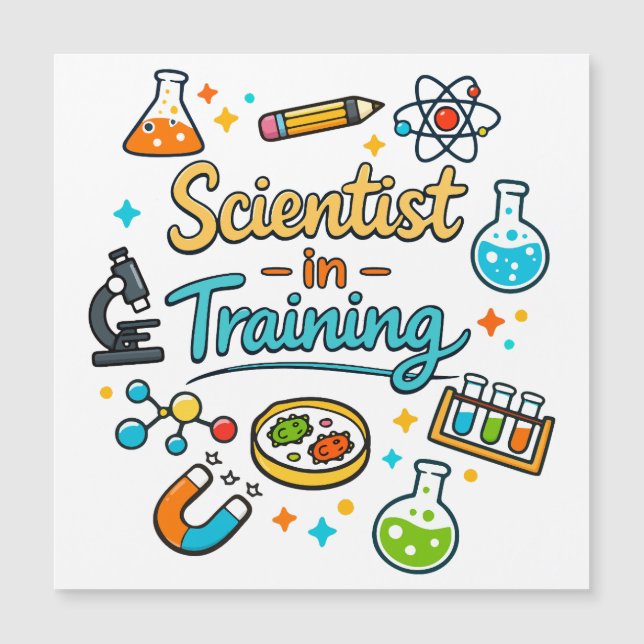 Convite para Jovem Cientista em Treinamento (Frente)