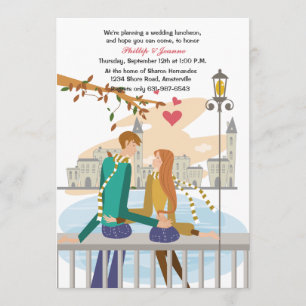 Convite para Jovens Casais Dream Honeymoon