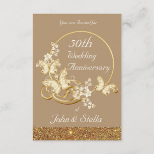 Convite para Jubileu de Ouro