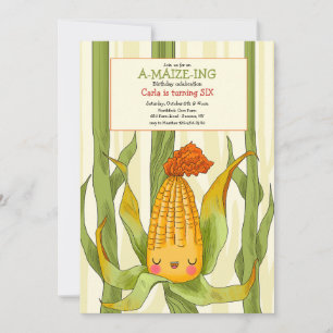 Convite para Labirinto de Milho