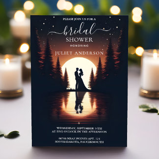 Convite Para Lakesside Mountain, Diversão Do Chá de panela