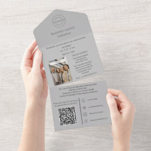 Convite para lançamento comercial 2in1 + Cartão de