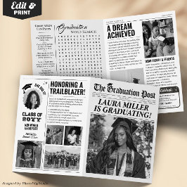 Convite para lançamento de jornal para graduação e