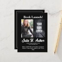 Convite para Lançamento de Livro Negro - Adicionar