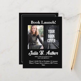 Convite para Lançamento de Livro Negro - Adicionar