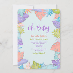 Convite para Leaves de Verão