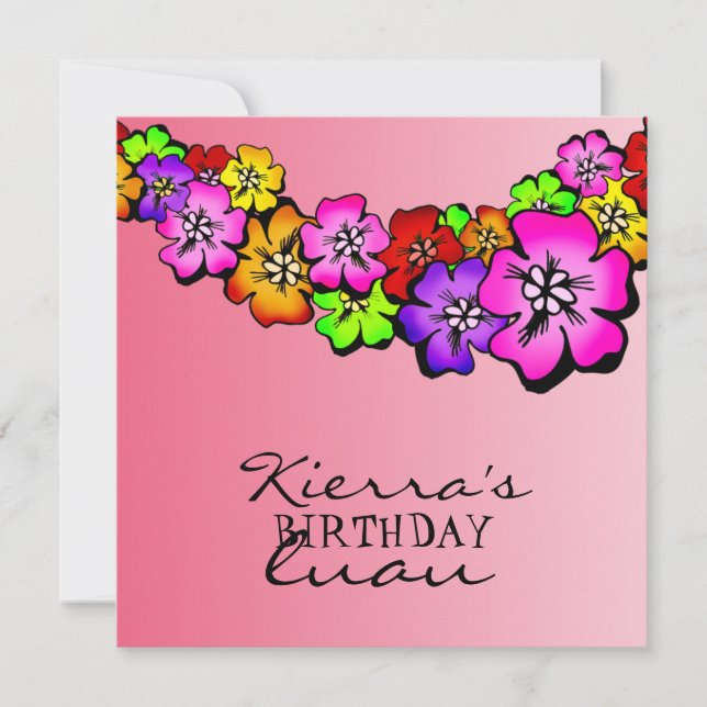 Convite para Lei de Chás de 311 Flores| Rosa de Pa (Frente)