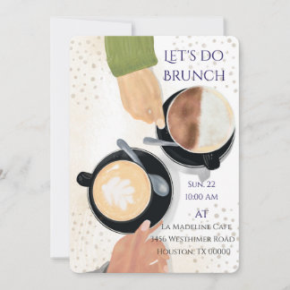 Convite para Let's Do Brunch Latte 2