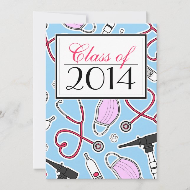 Convite para Licenciamento de Veterinária na Escol (Frente)