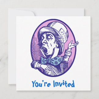 Convite para Mad Hatter