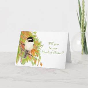 Convite para Madrinha de casamento de Frango do Wa