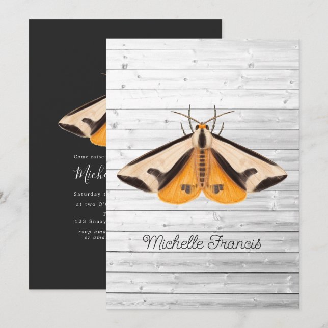 Convite para Mães Douradas (Frente/Verso)