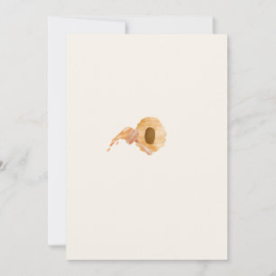 Convite para mamães de abelhas