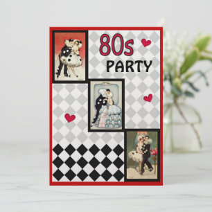 Convite para Mascarada de Pierrot