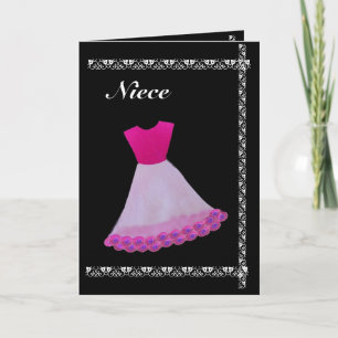 Convite para Menina das Flores da SOBRINHA Vestido