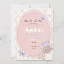 Convite Para Menininha De Mão Rosa