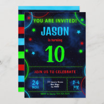 Convite para Meninos