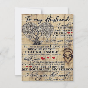 Convite Para meu Marido Carta para o Marido Decoração