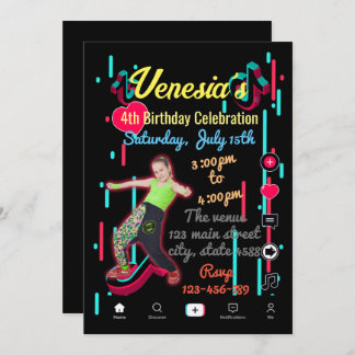 Convite para Mídia Social