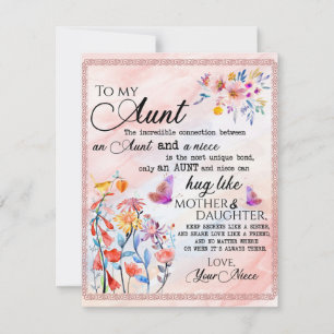 Convite Para Minha Tia Presente, Borboleta Presente Da sob