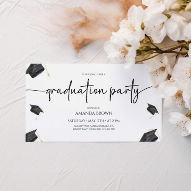 Convite para Mini Graduação, Classe de Graduação 2 (Criador carregado)