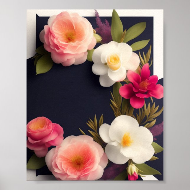 Convite para Modelo de Poster de Casamento de vazi (Frente)