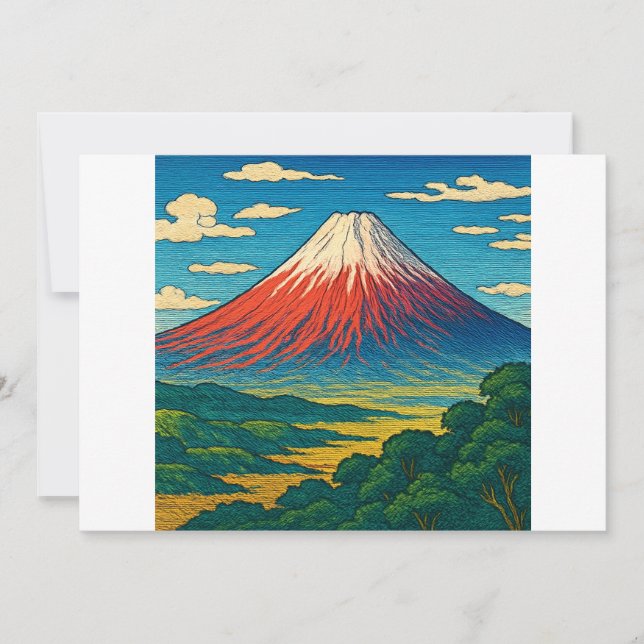 Convite para Monte Fuji (Frente)