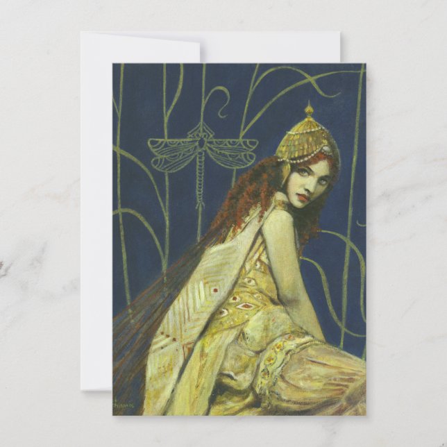 Convite para Ninfas Gótico (Frente)