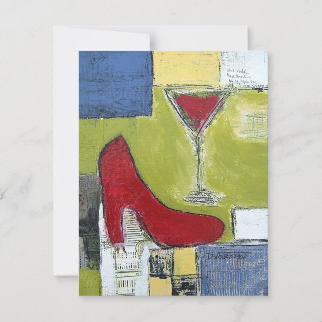 Convite para Noite das Meninas (Frente)