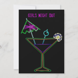Convite para Noite das Meninas
