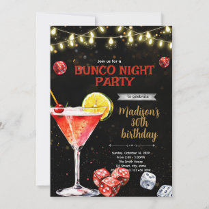 Convite para Noite de Bunco