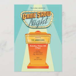 Convite para Noite de Programa de Auditório
